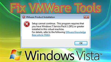 vmware tools vista